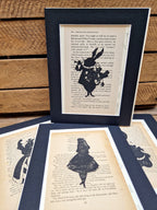 Alice In Wonderland Lino Print - 4 Designs Available