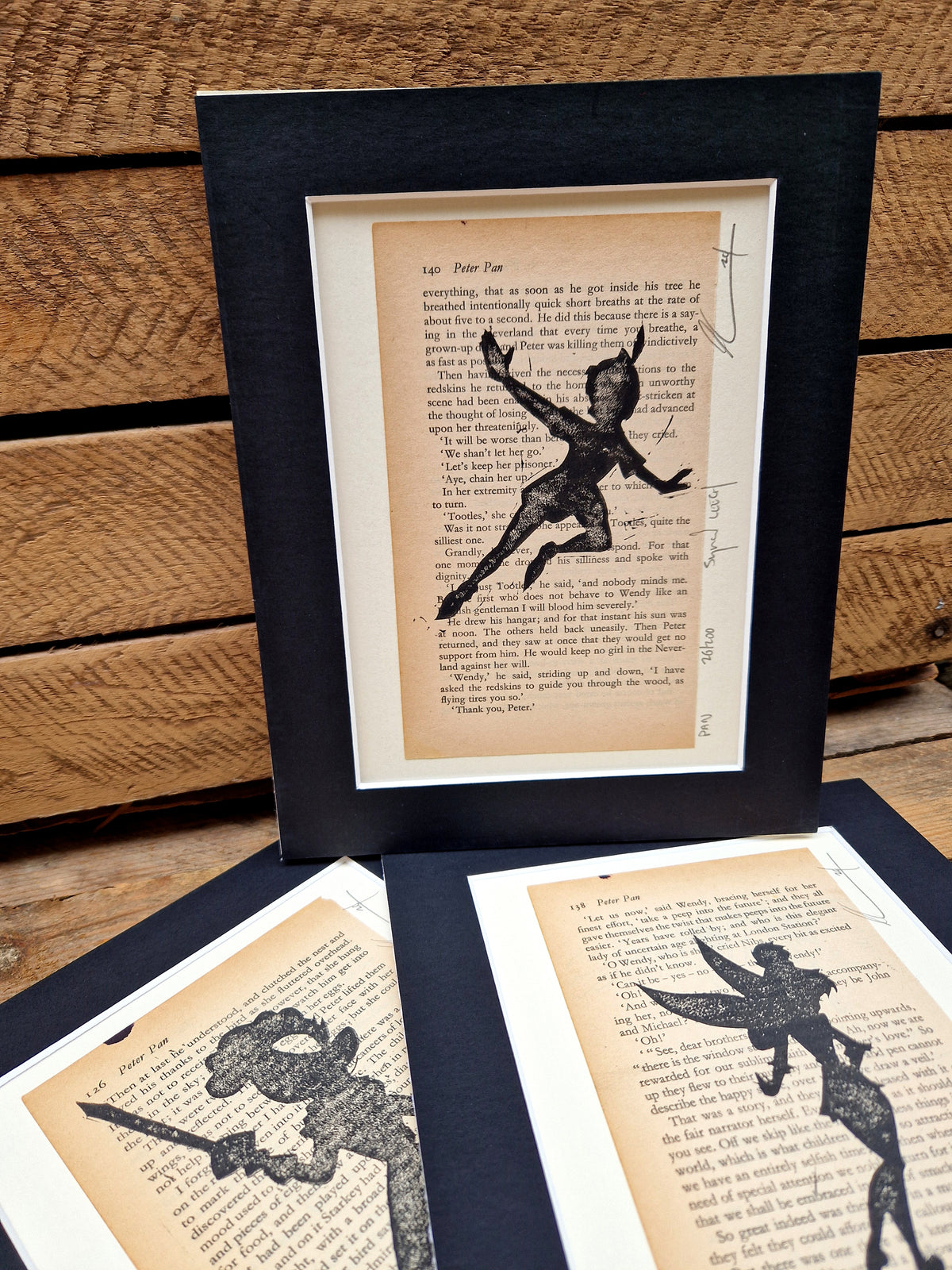 Peter Pan Lino Print - 3 Designs Available