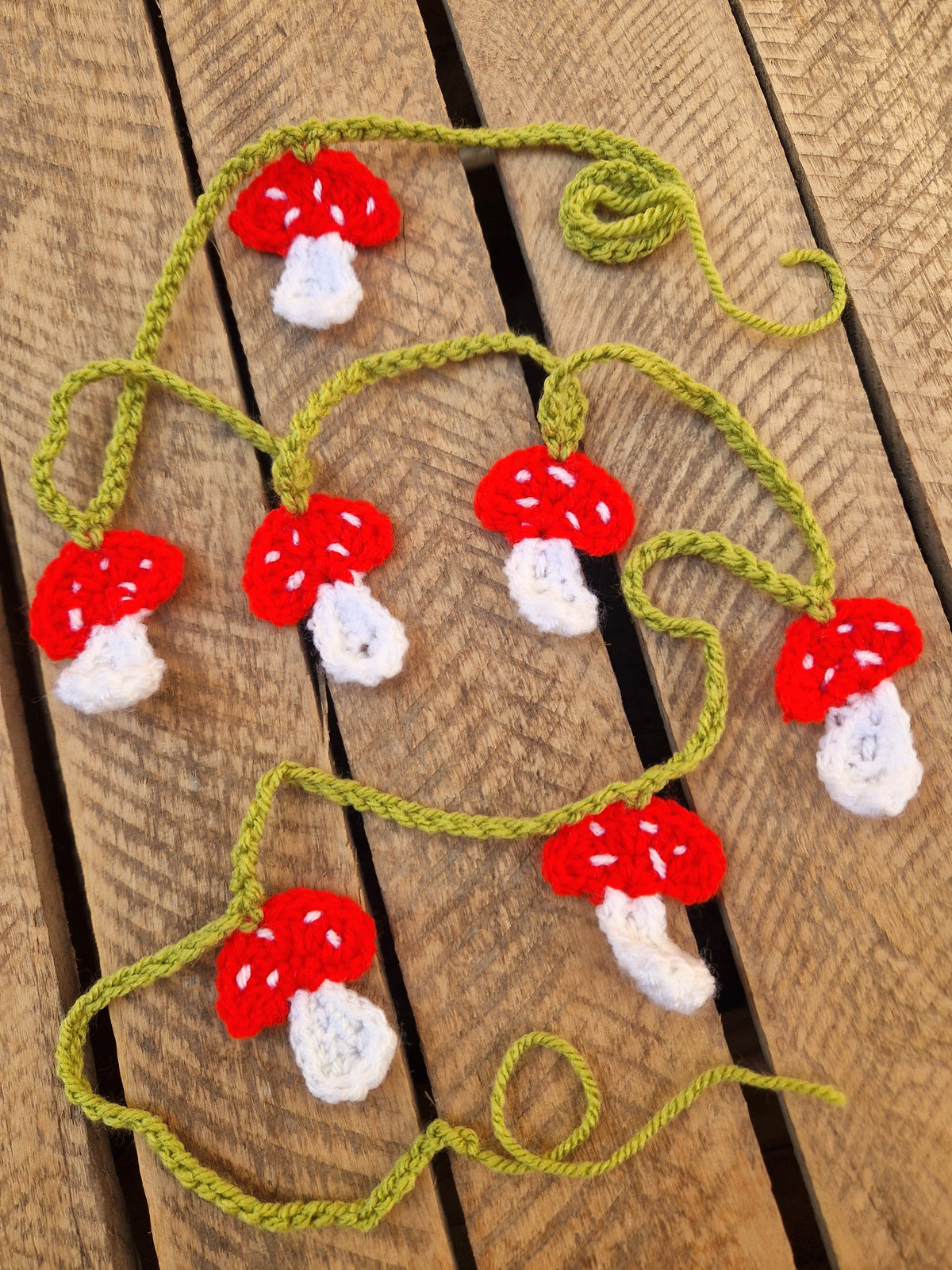 Autumnal Handmade Crochet Garlands - 2 Available Designs