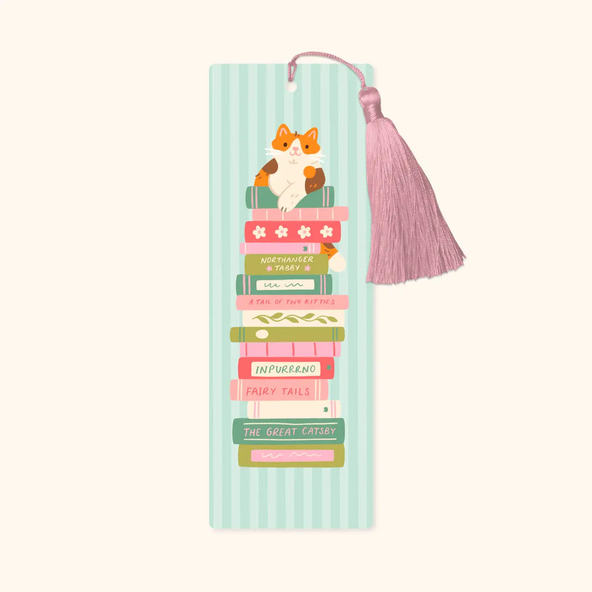 Cat Bookstack Bookmark