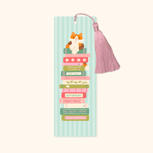 Cat Bookstack Bookmark