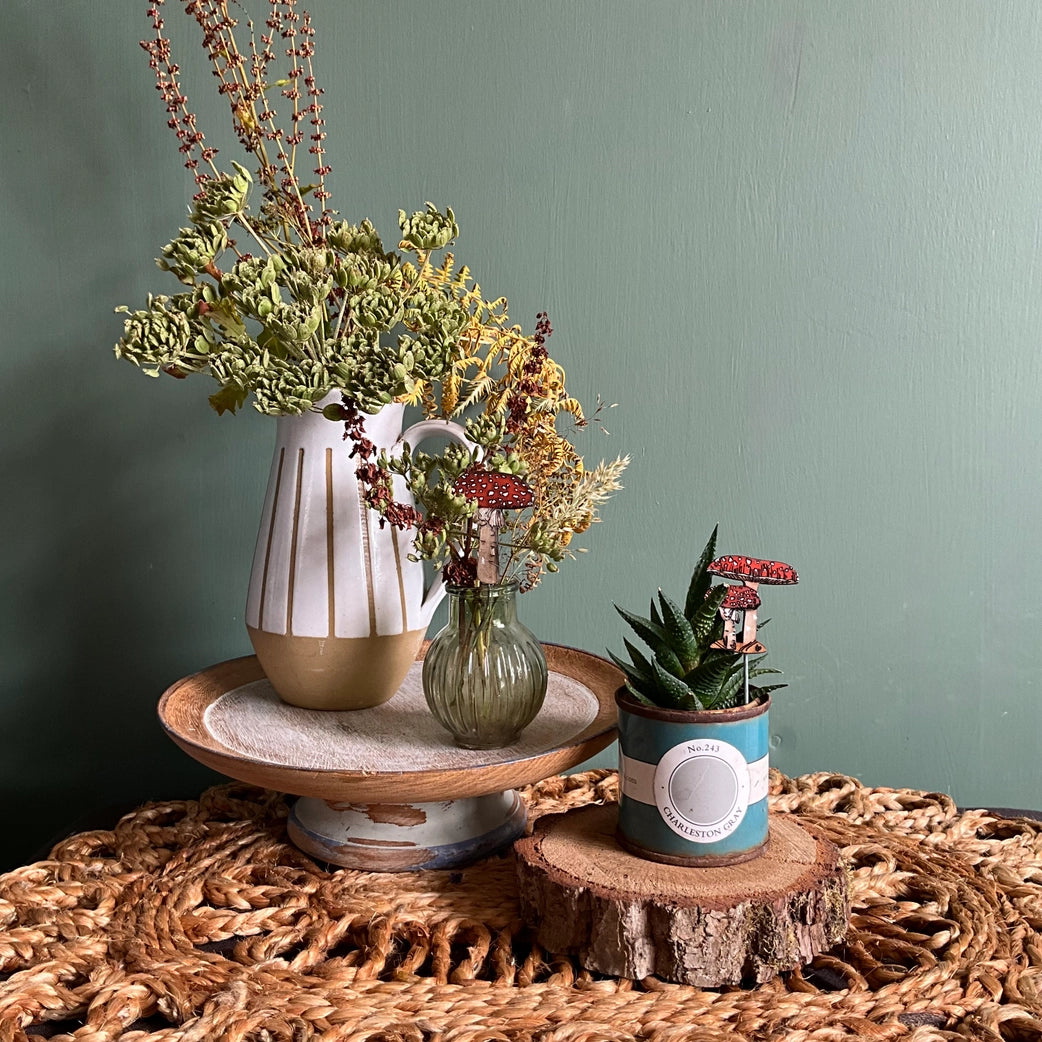 Fly Agaric Plant Pot Companions