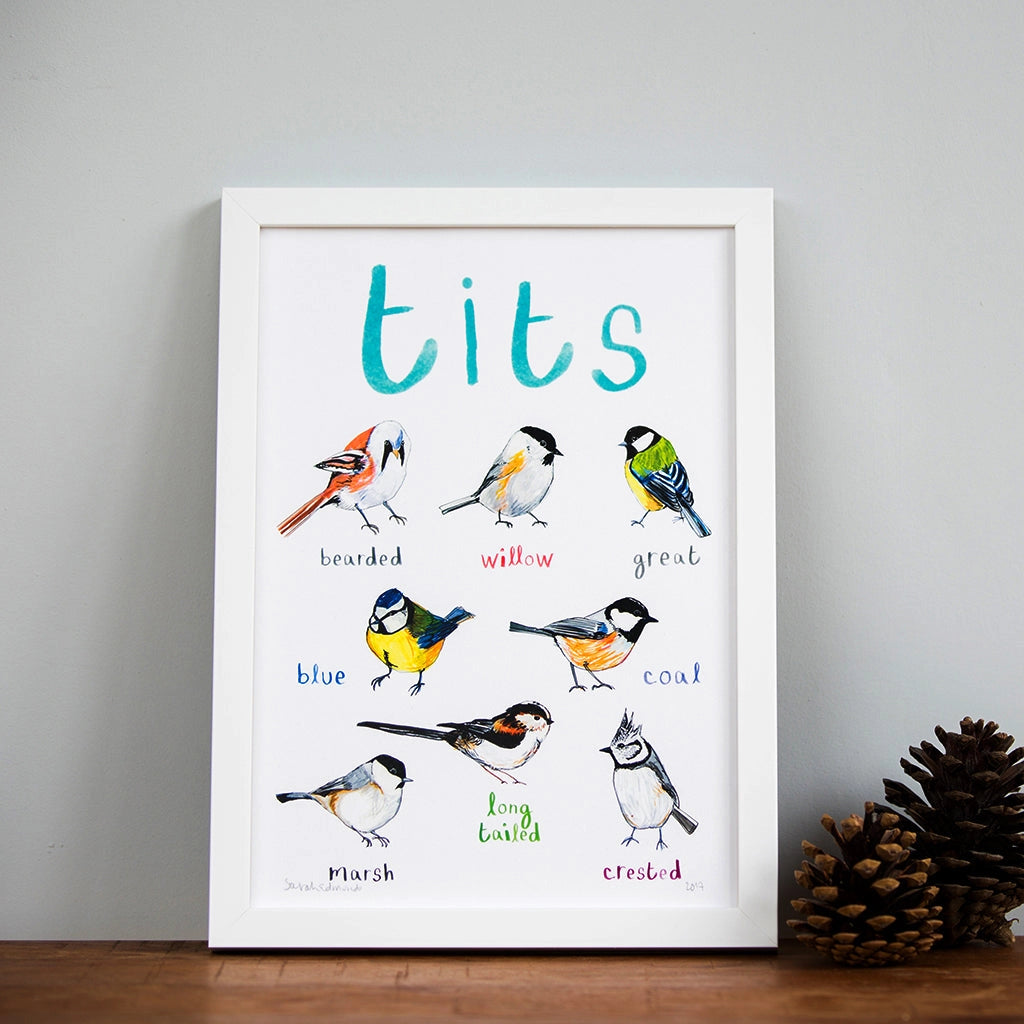 Tits A4 Art Print