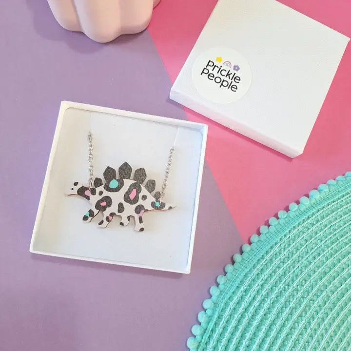 Stegosaurus Dinosaur Necklace