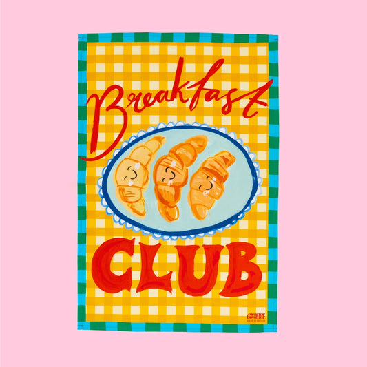Breakfast Club Tea Towel