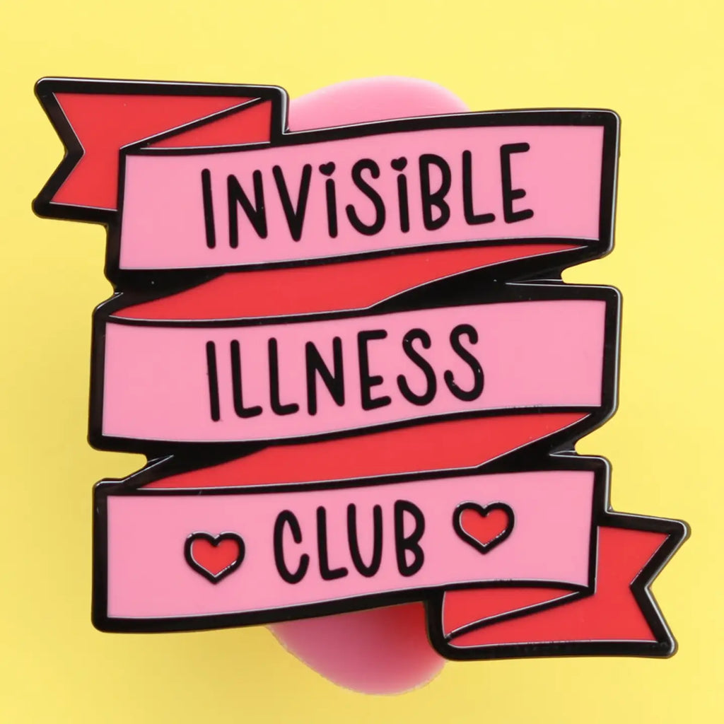 Invisible Illness Club Pin