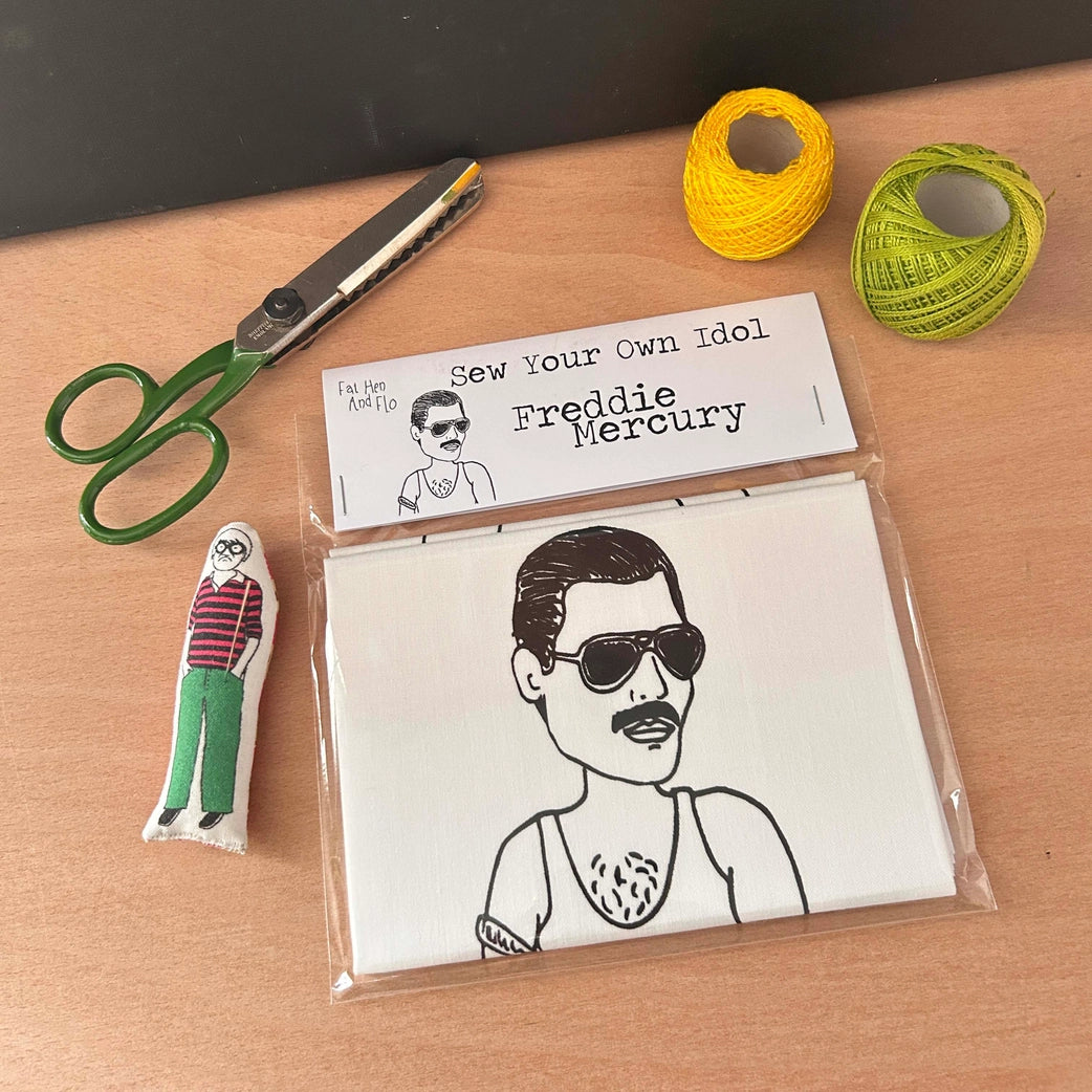 Freddie Mercury Sew Your Own Idol Kit