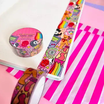90's Nostalgia - Vertical Washi Tape