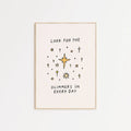 'Look For The Glimmers In Every Day' Print - 2 Sizes Available