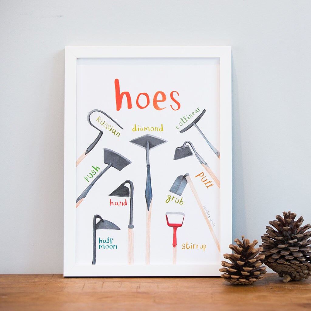 Hoes A4 Art Print