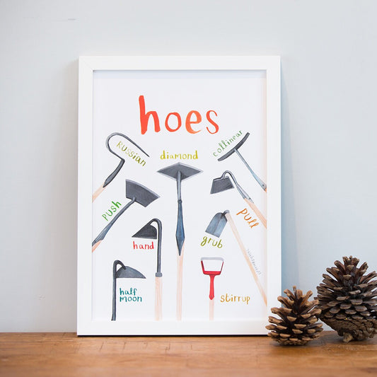 Hoes A4 Art Print