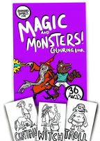 Magic And Monsters! Colouring Book