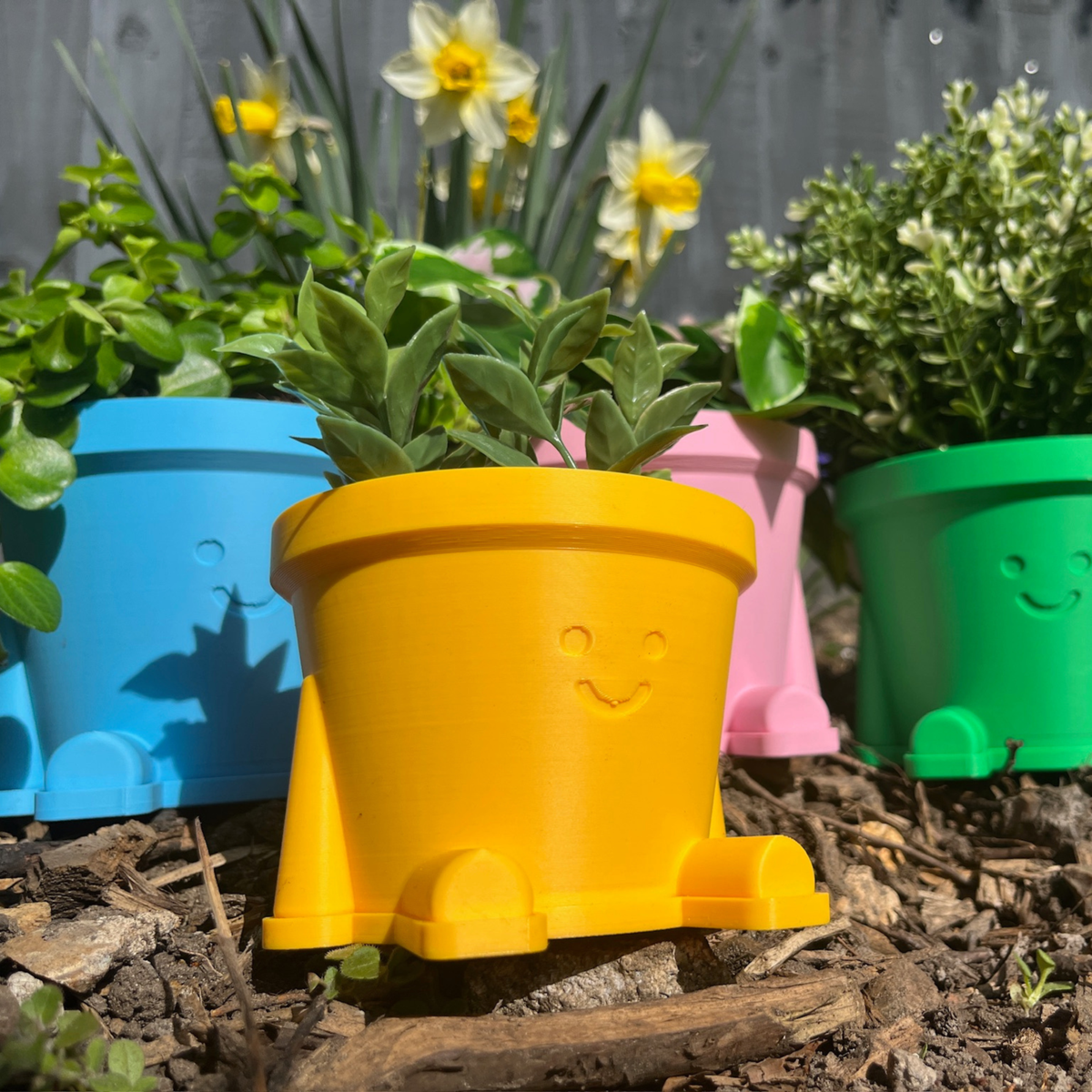 Happy Pot Pals - Various sizes and colours!