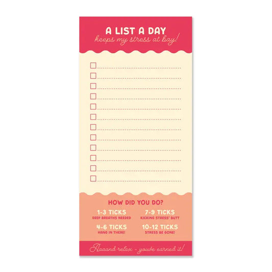 'A List A Day' Shopping List Pad