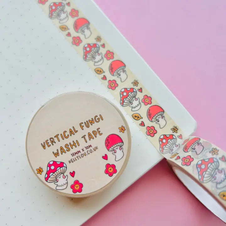 Fungi Cuties Washi Tape
