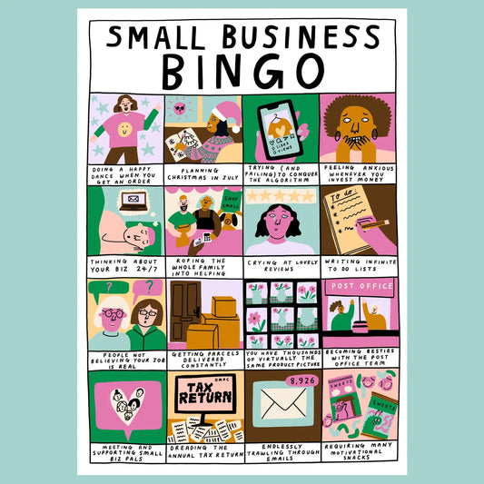Small Business Bingo - 2 Sizes Available