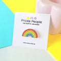 Bright Rainbow Pin Badge