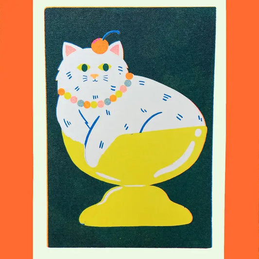 Cat Sunday Postcard