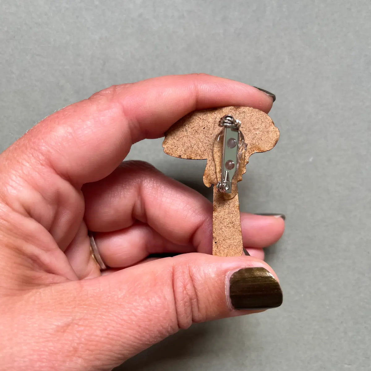 Fly Agaric Mini Pin Brooch