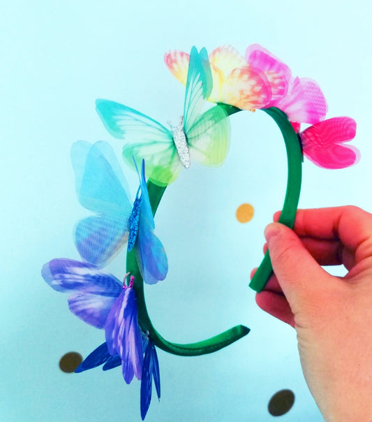 Butterfly Crown Headband