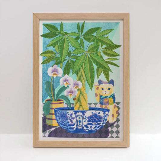 Moneytree - A3 Risograph Print