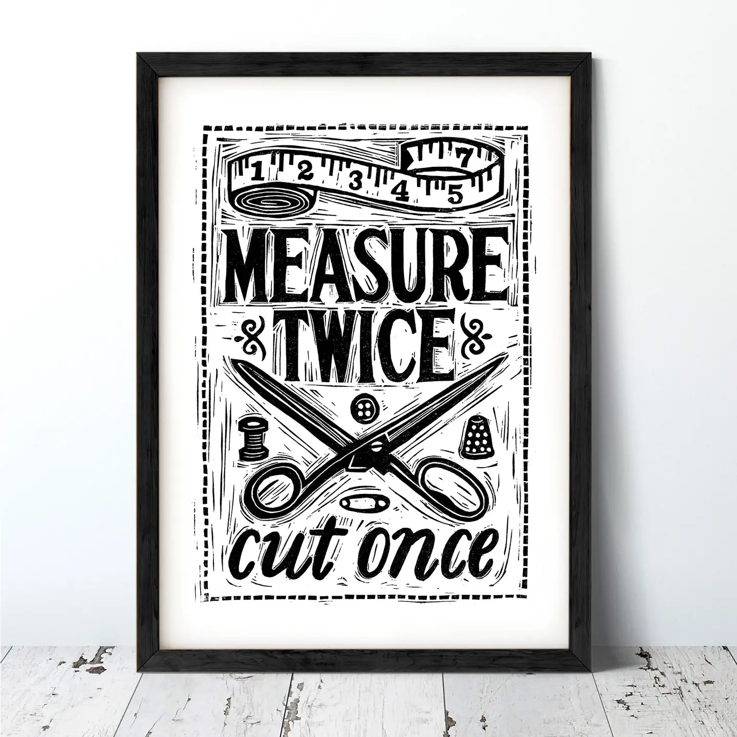 Sewing Quote Print
