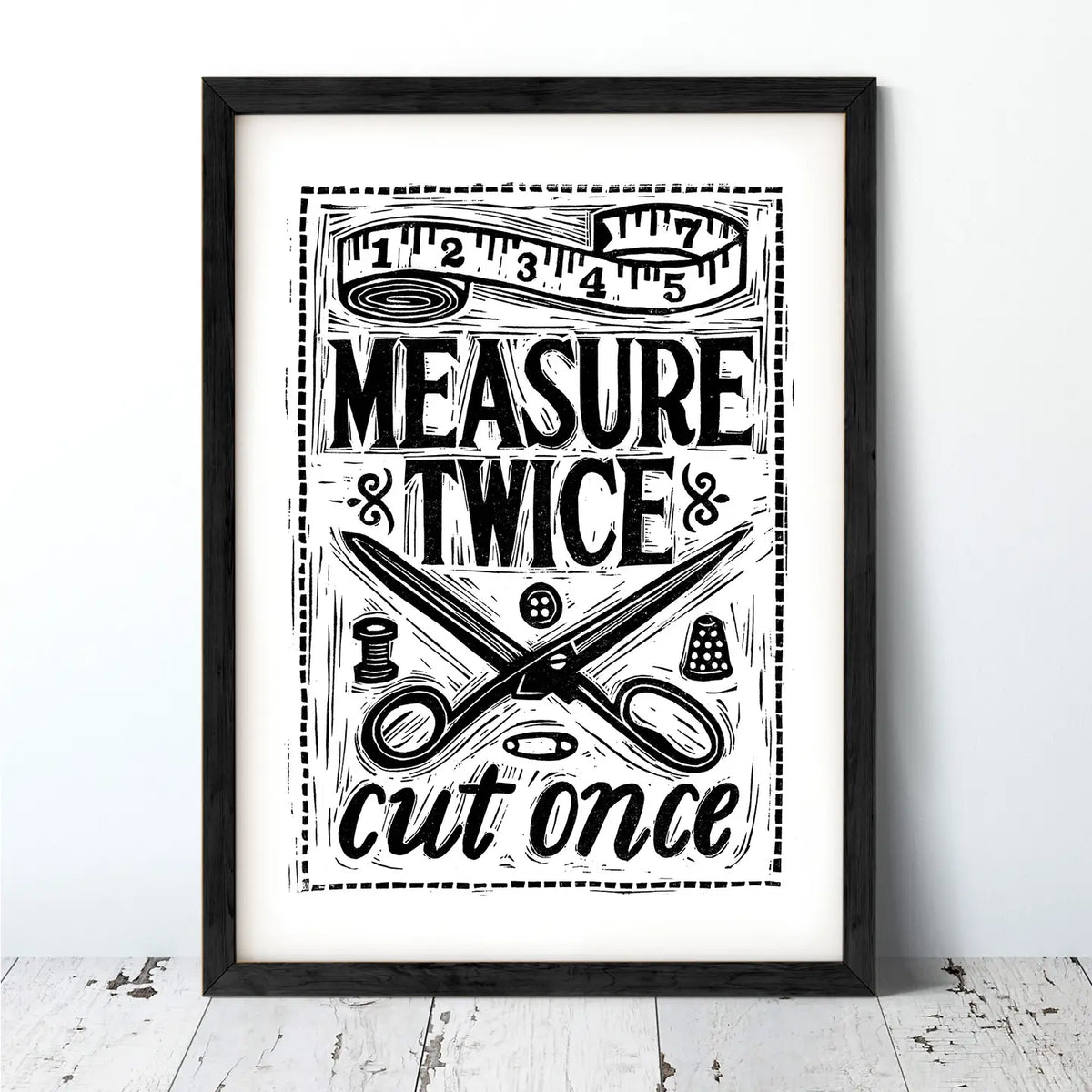 Sewing Quote Print