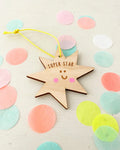 Superstar Wooden Decoration