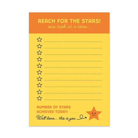 A6 Reach For The Stars Notepad