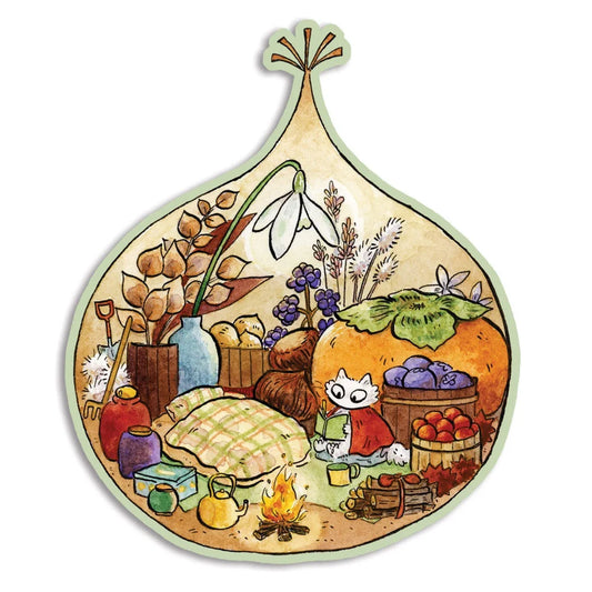 Small Gardener Seed Lodge Sticker