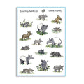 Tapir Family Sticker Sheet