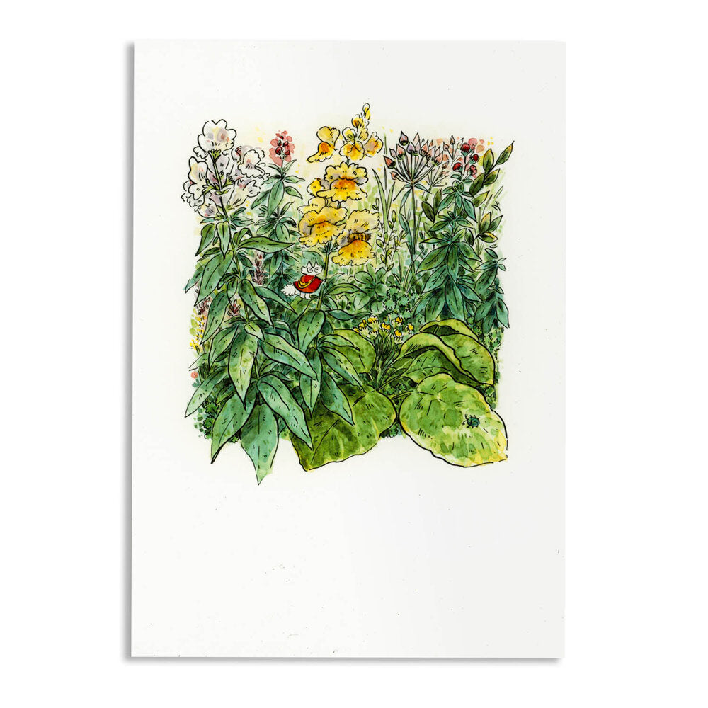 Snapdragon Hideout Small Gardener Print - 2 Sizes Available