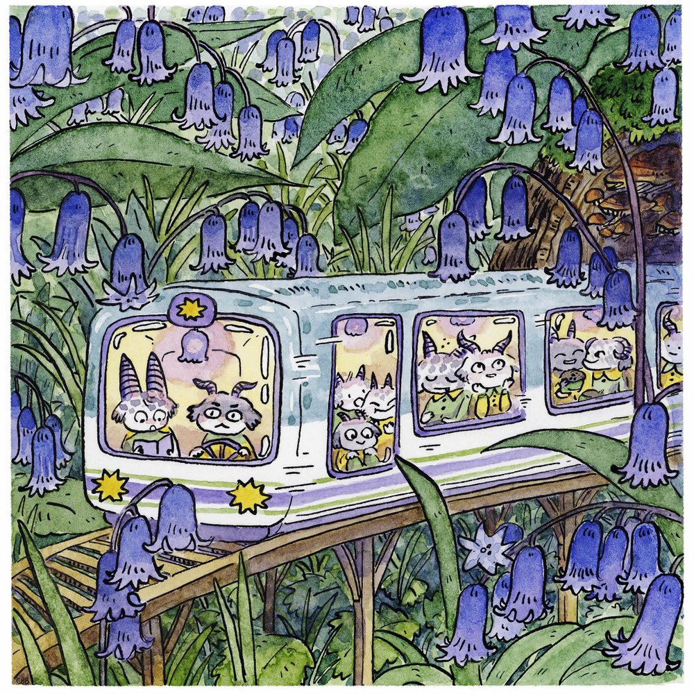 Bluebell Express Print - 2 Sizes Available