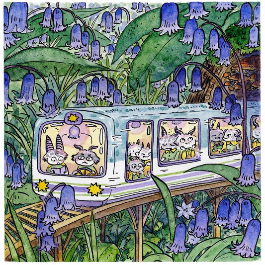Bluebell Express Print - 2 Sizes Available