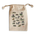 Tapir Family Small Drawstring Bag