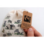 Tapir Family Small Drawstring Bag