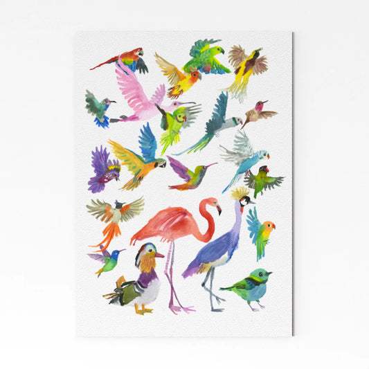 Birds A4 Print