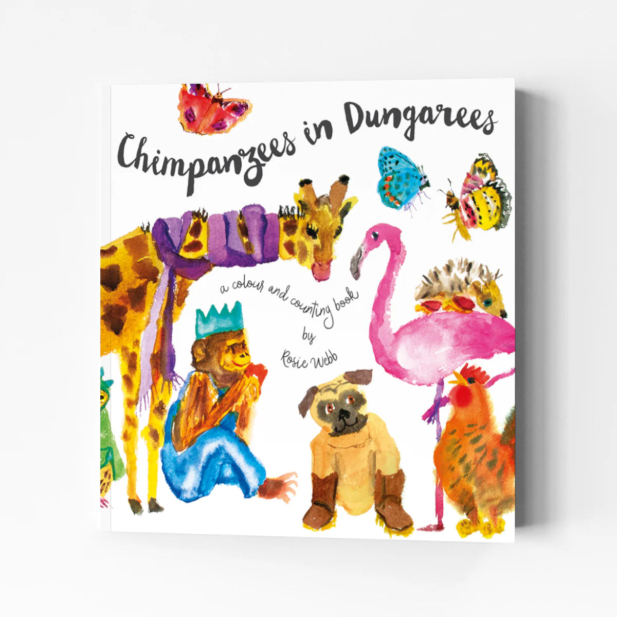 Chimpanzees In Dungarees Numbers Book