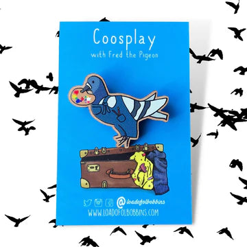 Artist Coosplay Pigeon Pin