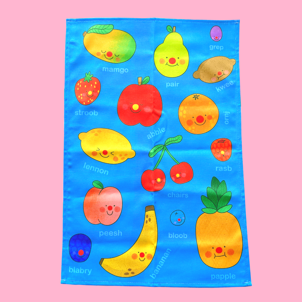 Iris Otto 'Froots' Tea Towel