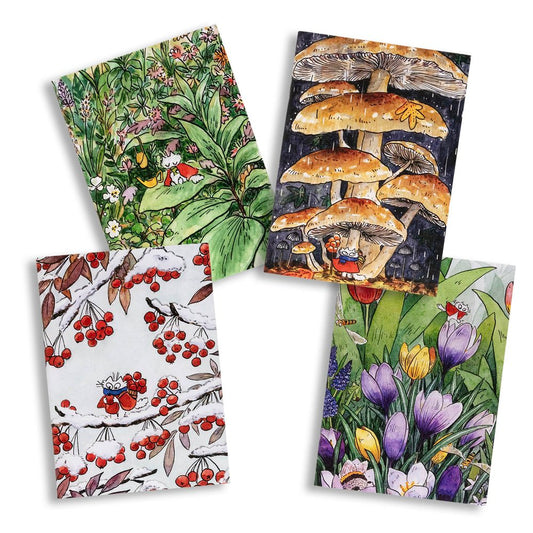 Small Gardener Notebooks - 4 Designs To Choose From