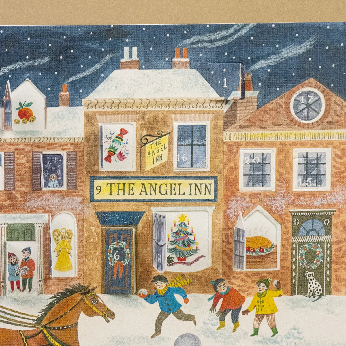The Angel Inn Mini Advent Card
