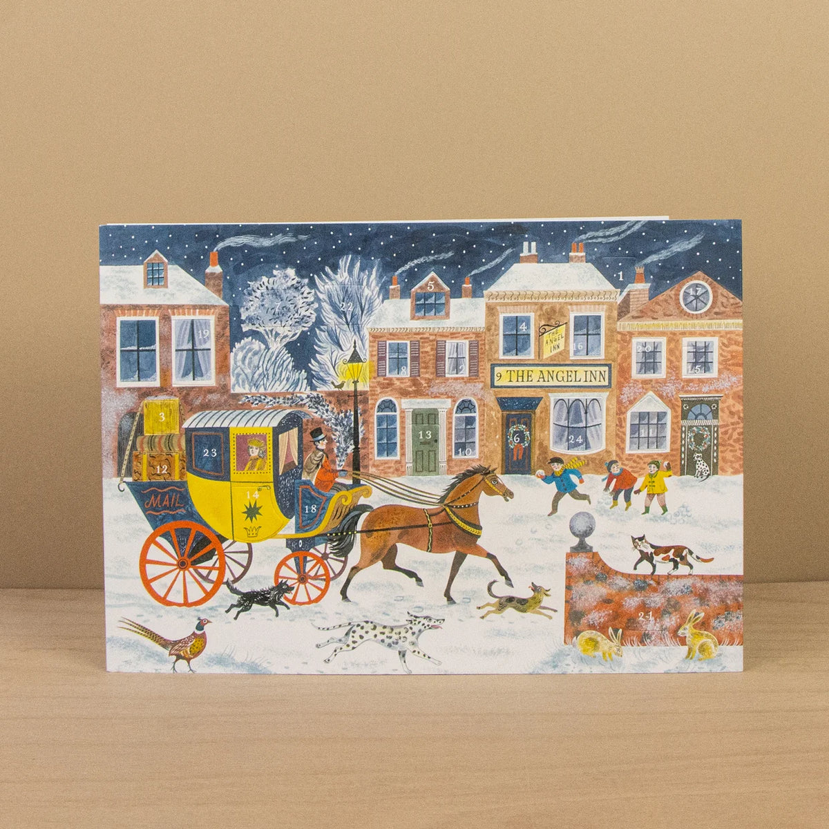 The Angel Inn Mini Advent Card