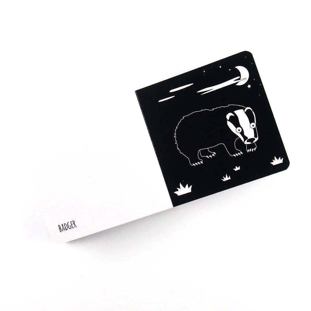 Brilliant Animals Of Great Britain - Black and white board book