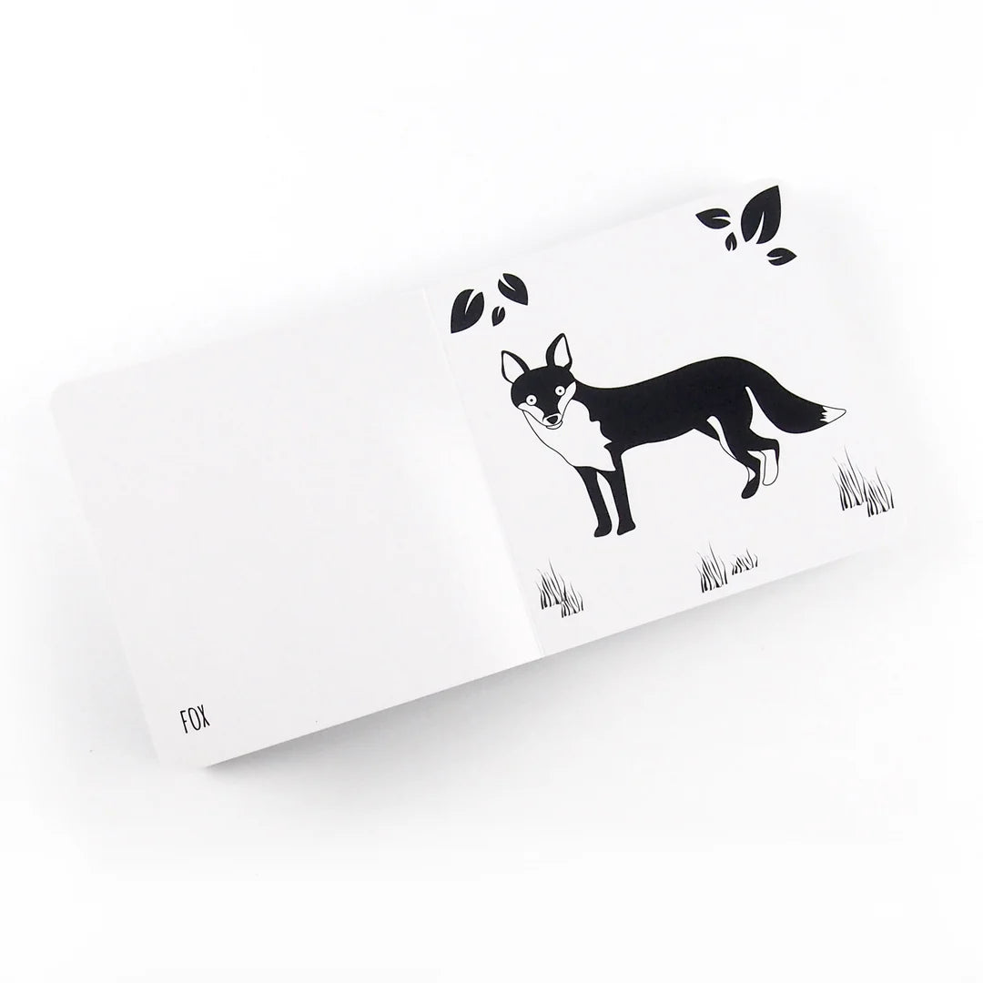 Brilliant Animals Of Great Britain - Black and white board book