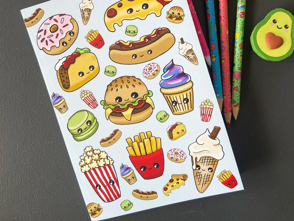 A5 Foodie Notebooks - 3 variations to choose from
