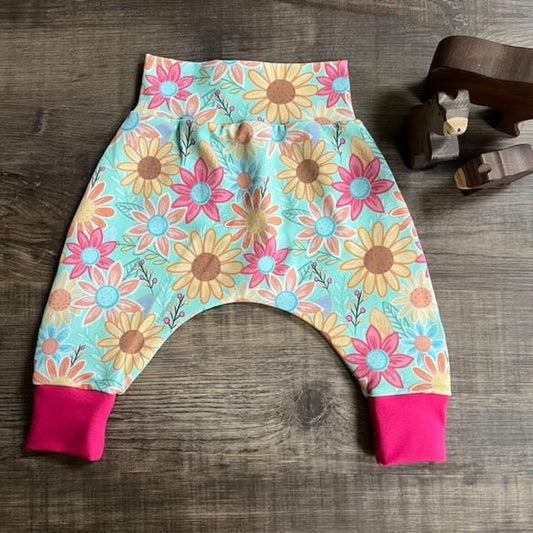 Flowers Harem Trousers