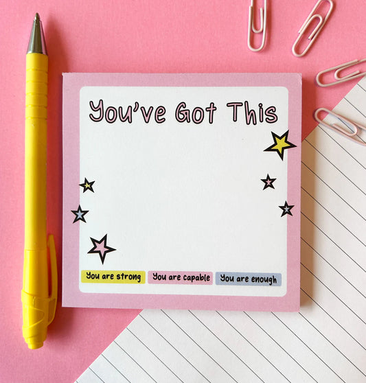 Affirmation Memo Pad