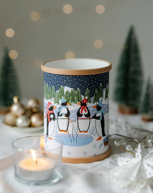 Fishing For Christmas Dinner - Handmade Lantern