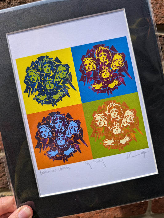 A5 Warhol Style Pop Culture Print - 8 Styles Available
